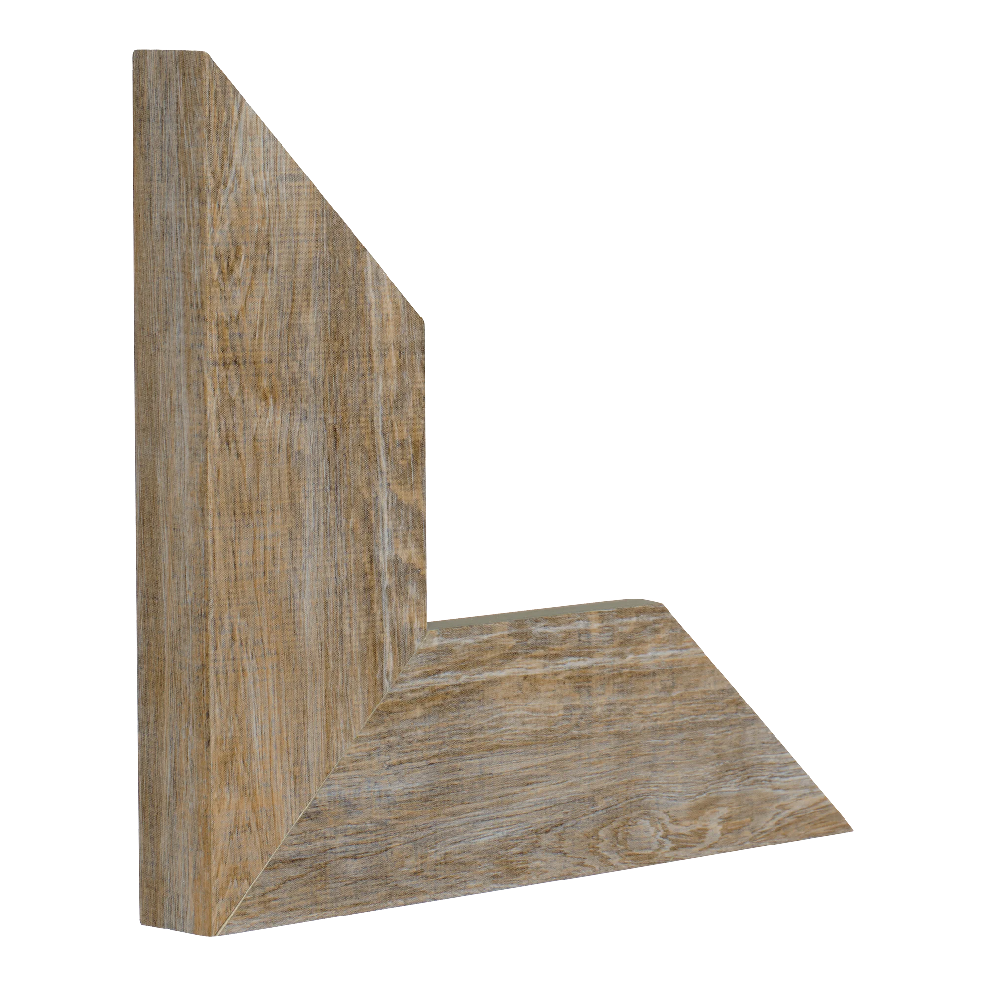 Vertical view of strata honey picture frame