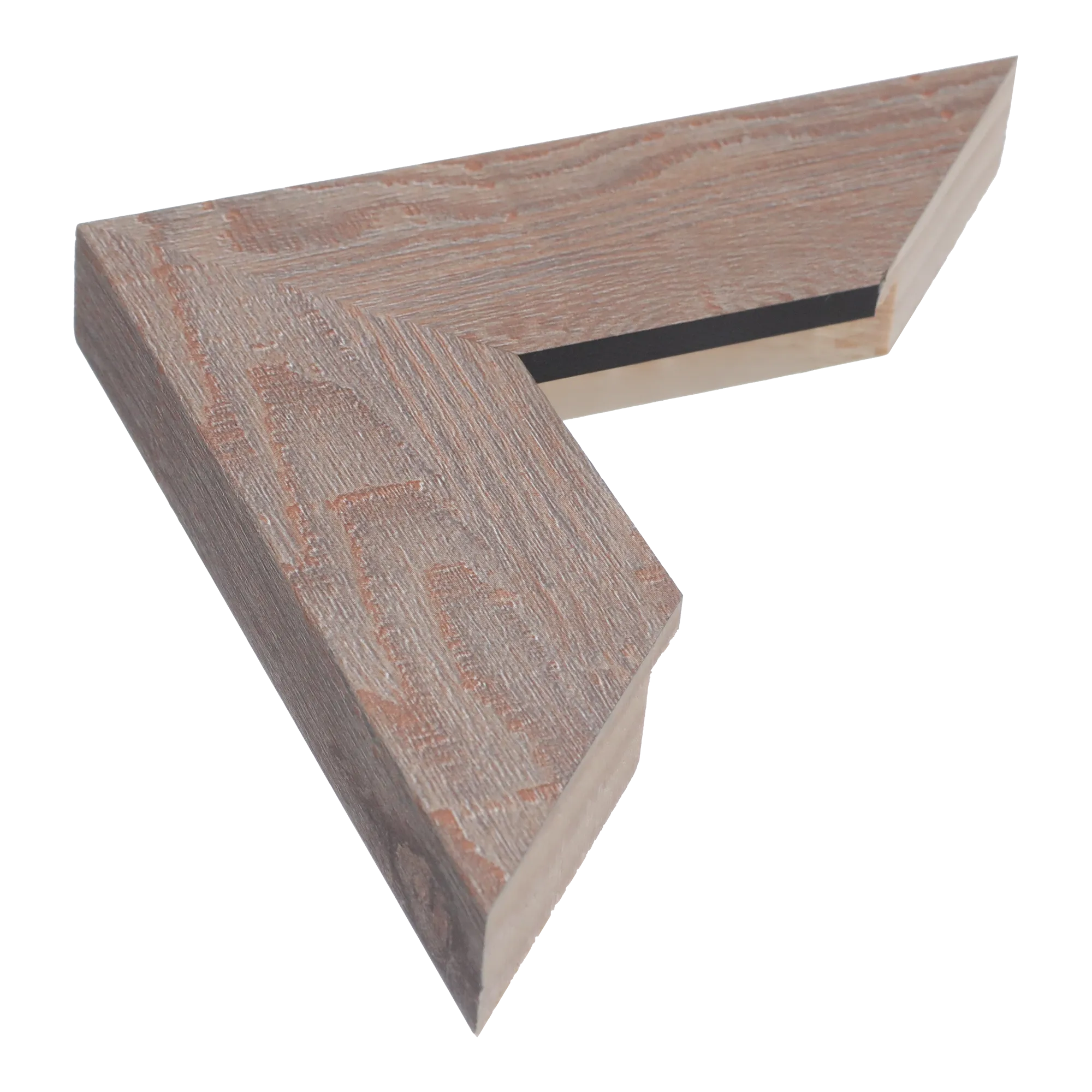 Strata in mink picture frame