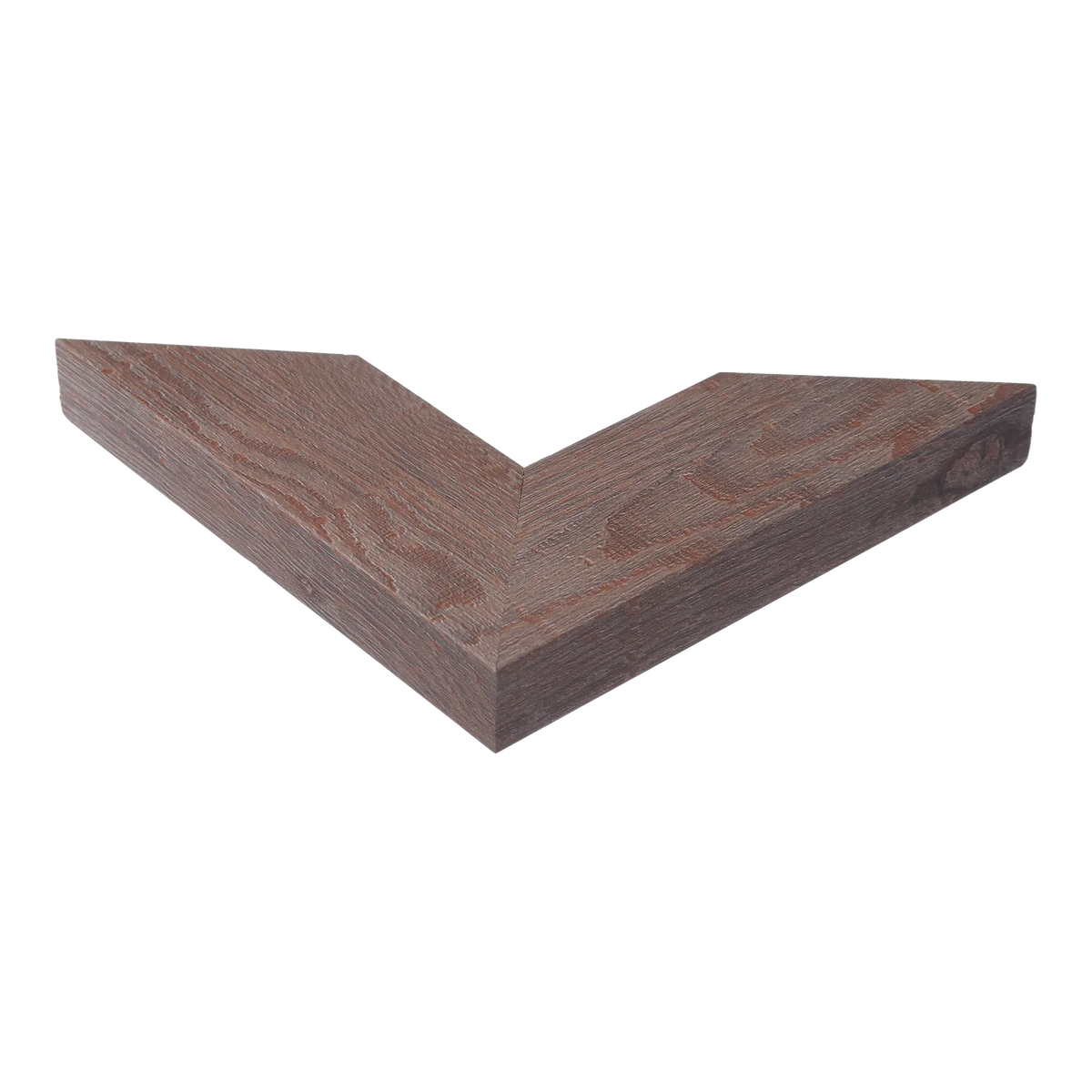 Corner view of Strata in mink picture frame