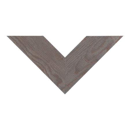 Top view of Strata picture frame in mink