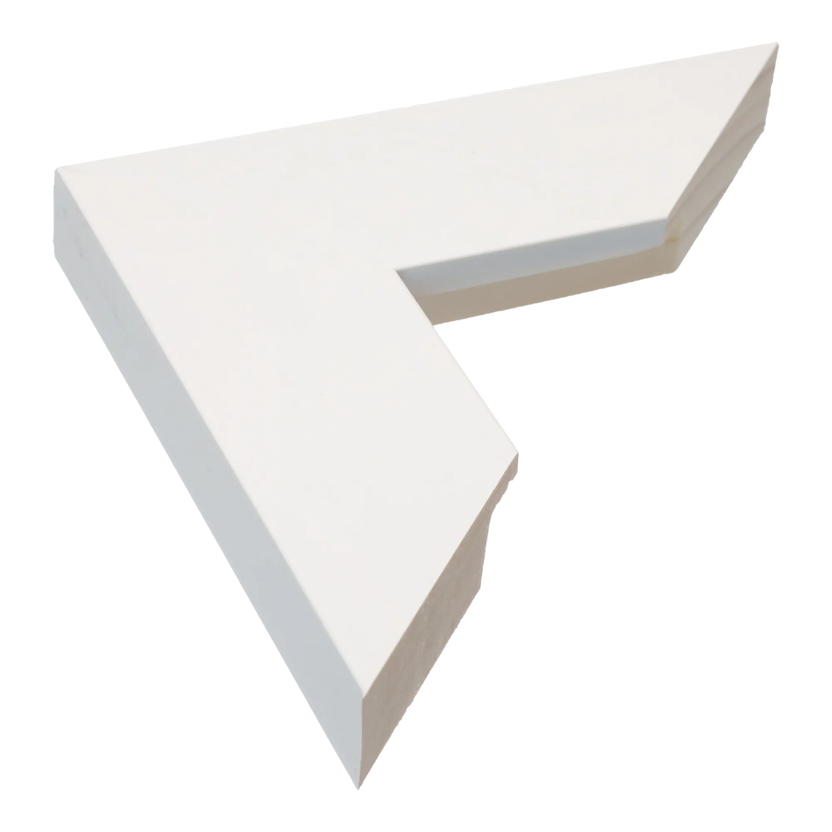 Strata in white picture frame