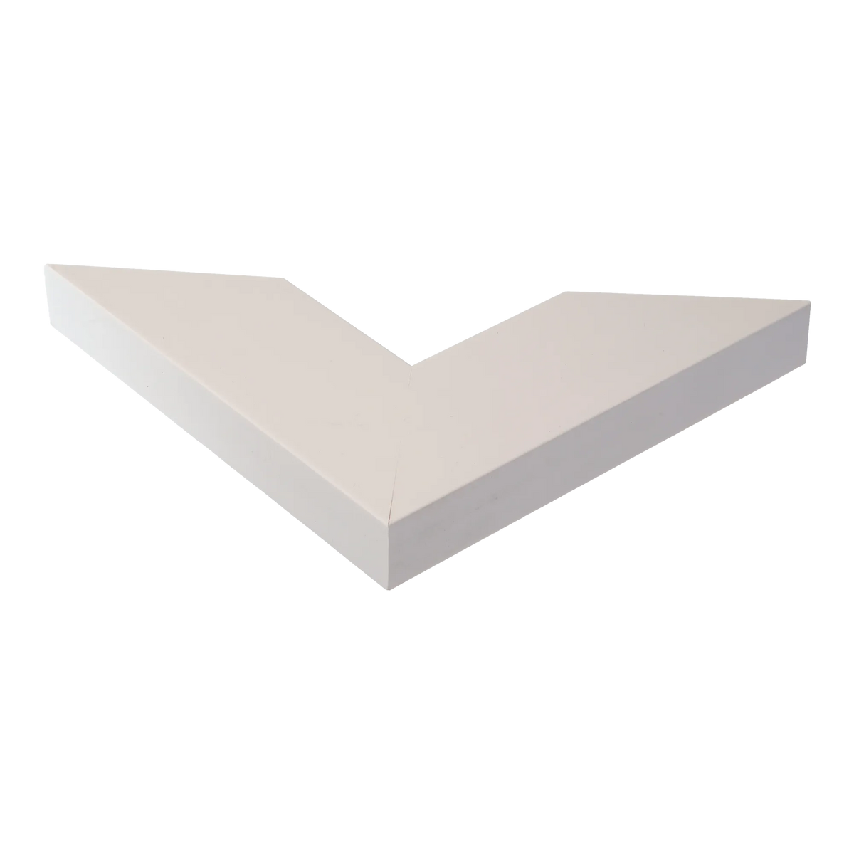 Corner view of Strata in white picture frame