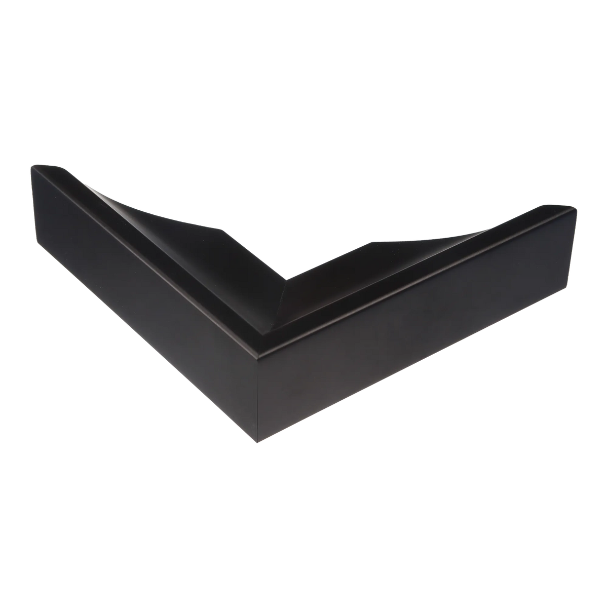 Corner view of Swoop in black picture frame