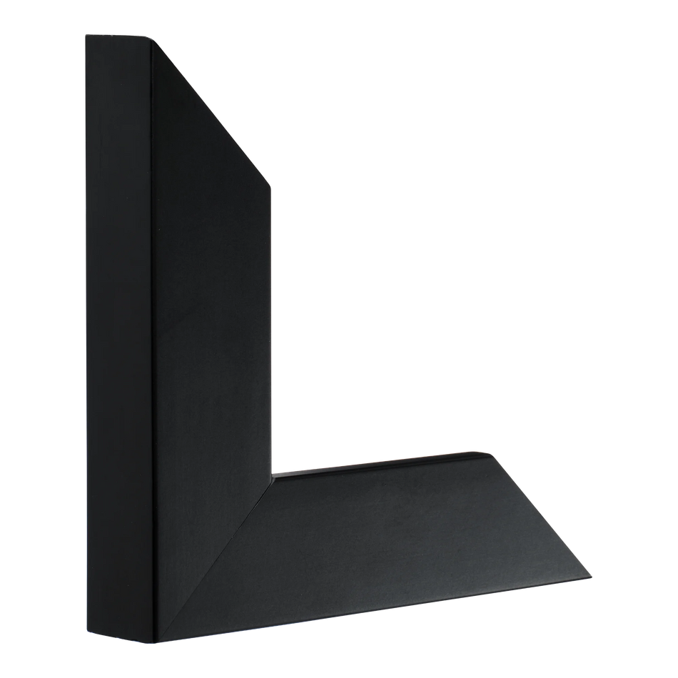 Vertical view of tribeca black picture frame