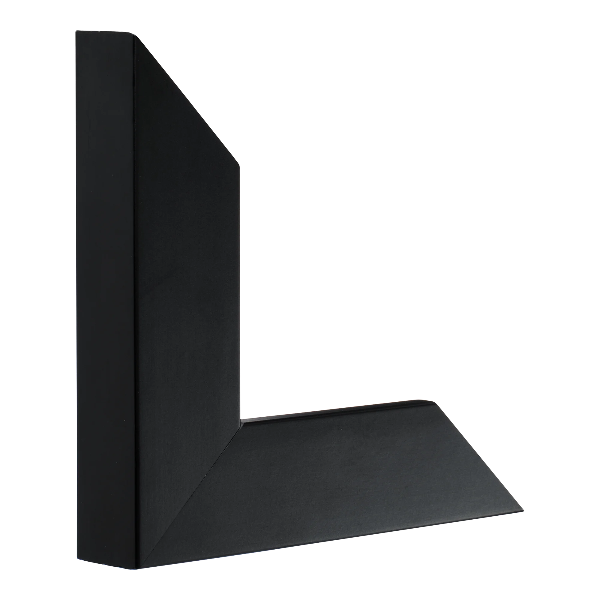 Vertical view of tribeca black picture frame