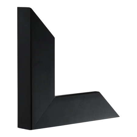 Vertical view of tribeca black picture frame