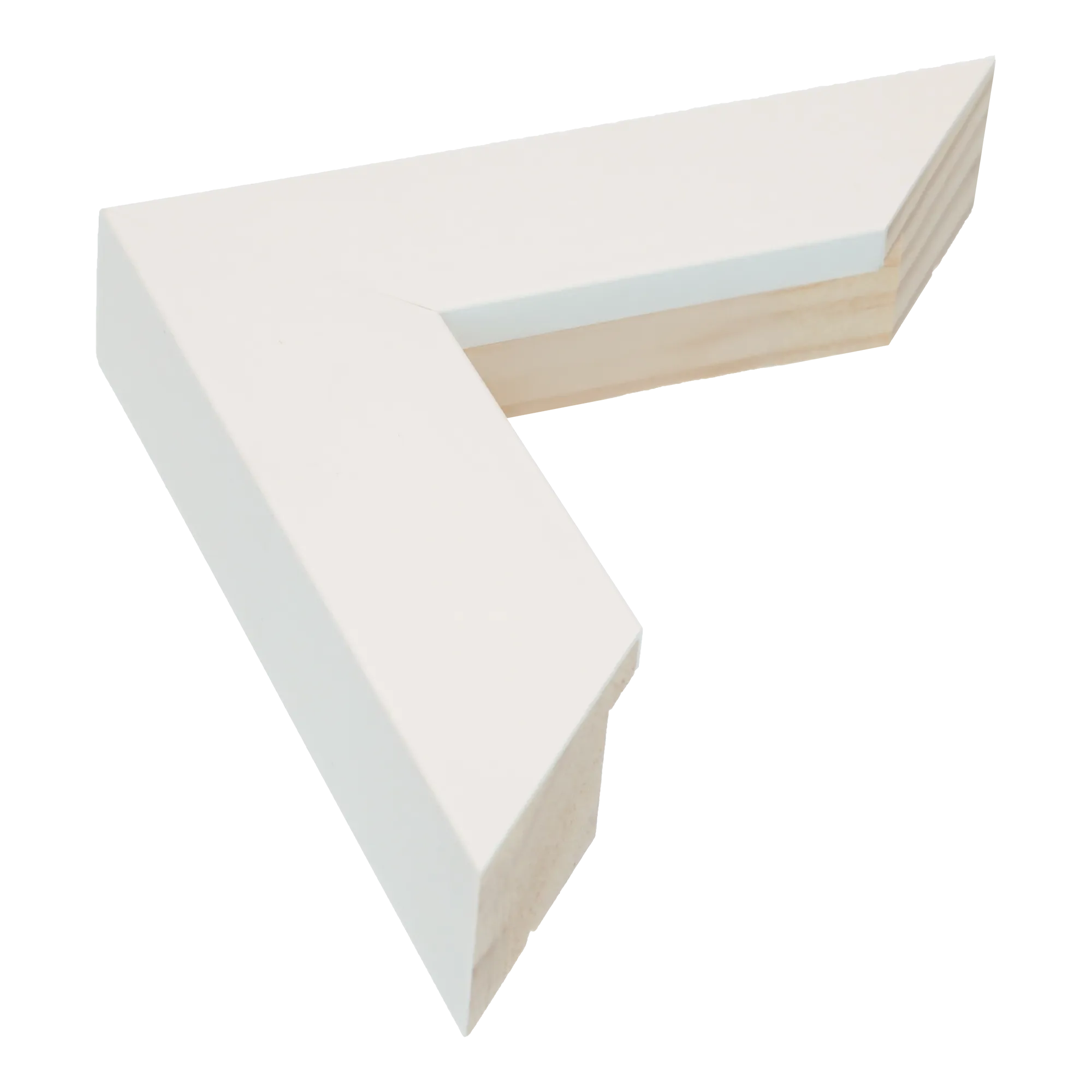 Tribeca in white picture frame