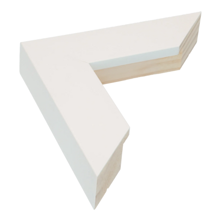 Tribeca in white picture frame