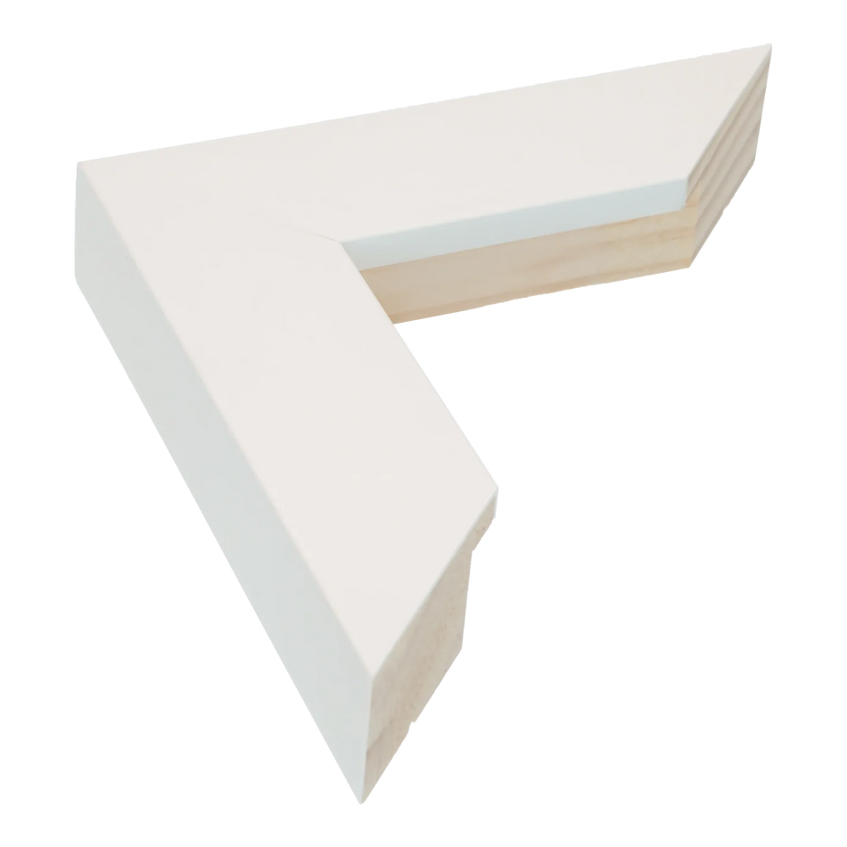 Tribeca in white picture frame