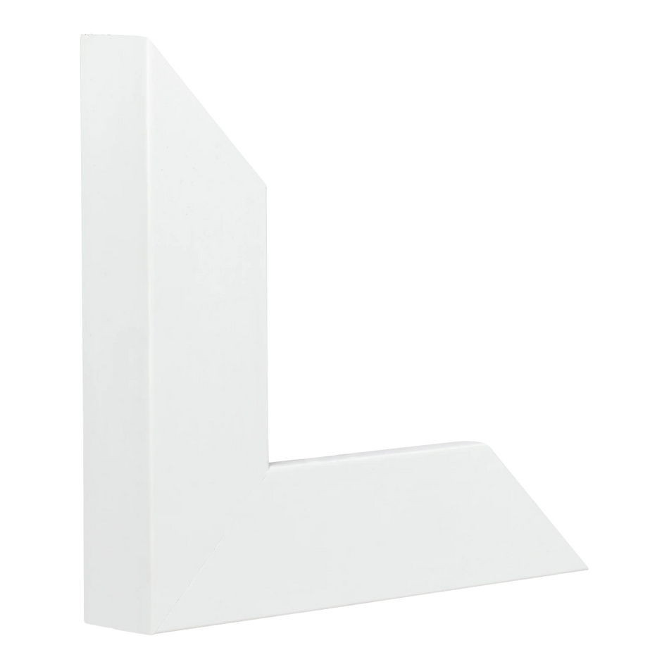 Vertical view of tribeca white picture frame