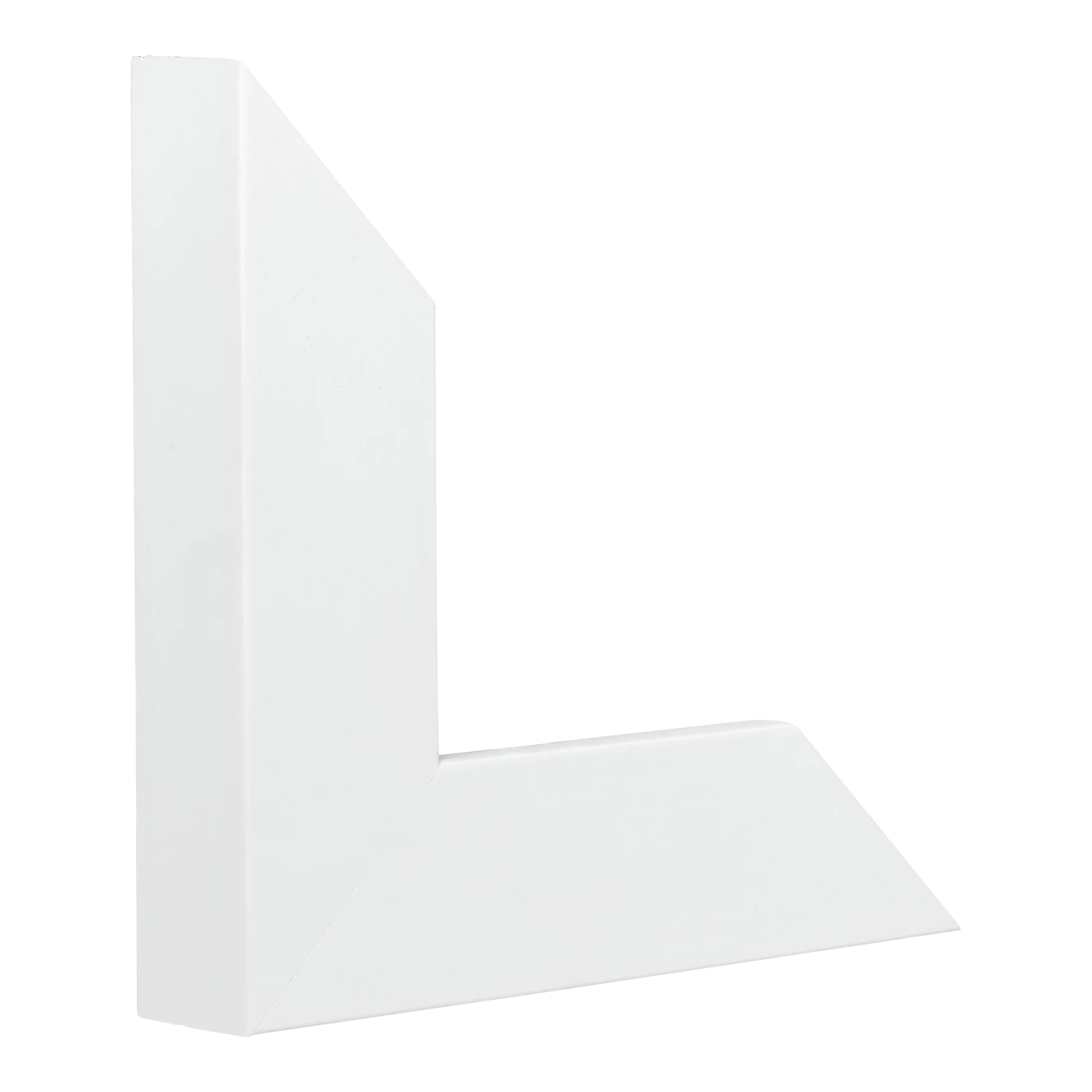 Vertical view of tribeca white picture frame