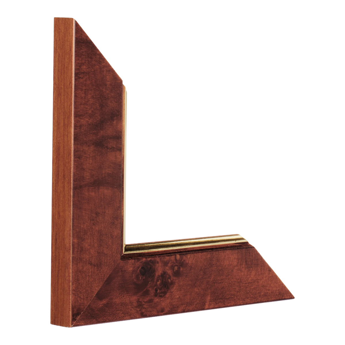 Waldorf in gold & walnut picture frame