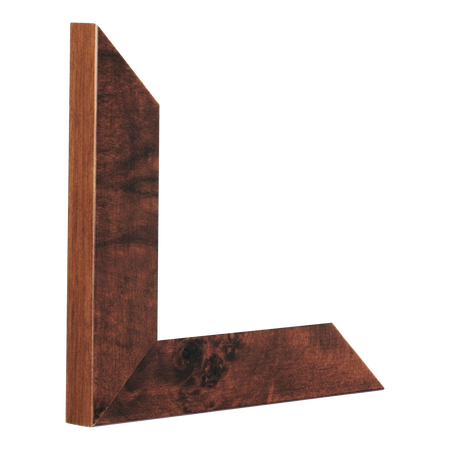 Waldorf in walnut picture frame